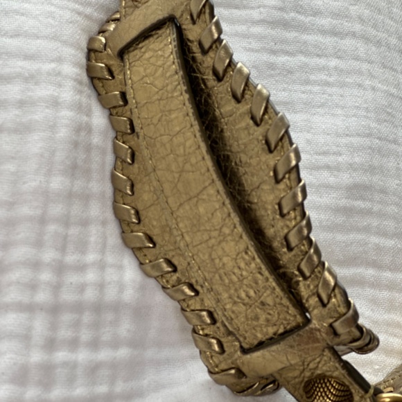 BALENCIAGA Cagole XS Studded Metallic Shoulder Bag - Picture 5 of 9